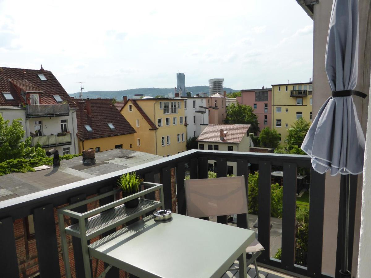 Jena City Apartment, Balkon, Sonnig, Wifi, Parkplaetze, Naehe Zentrum Exterior foto